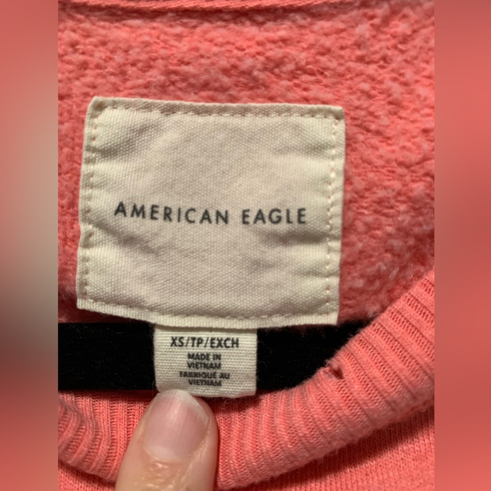 American Eagle, xsmall coral, Venice CA sweatshirt - Picture 3 of 7